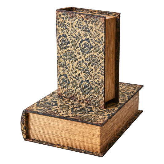 Brooke Caja color Bronce Flores Medium