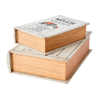 Brooke Caja Natural Elefante Small