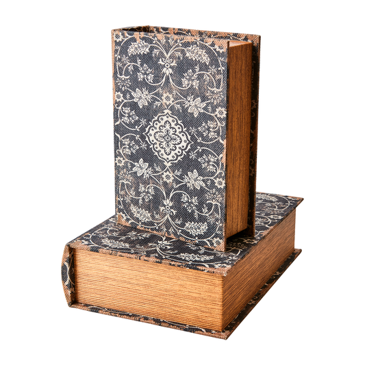 Brooke Caja Negra Encaje Small