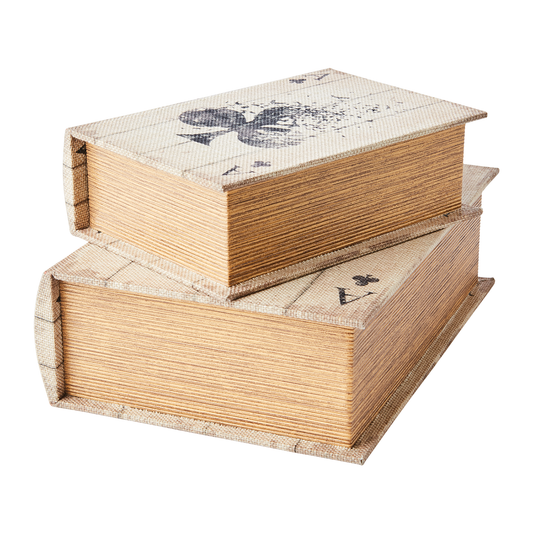 Brooke Caja Natural Trébol Large