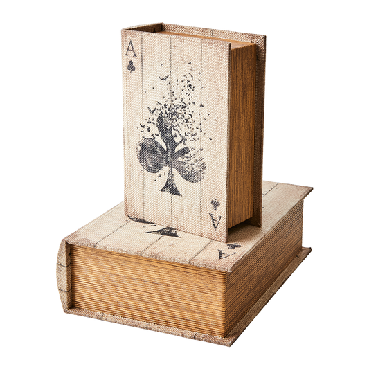 Brooke Caja Natural Trébol Small