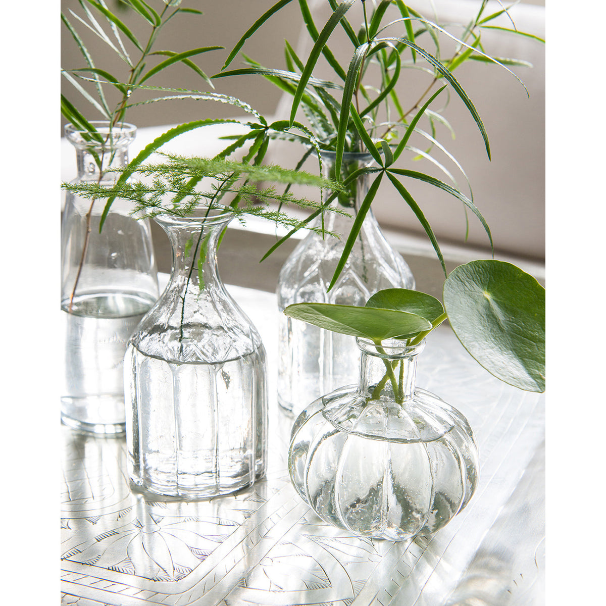 Florero ROMANCE Transparente, S
