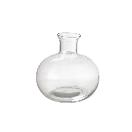 Florero ROMANCE Transparente, M Ø10xH10 cm