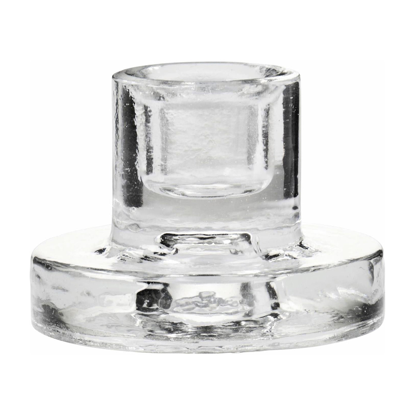 Portavela de Vidrio Taper H: 3,6 Ø: 5 cm