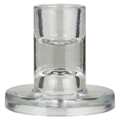 Portavela de Vidrio para Vela Dinner H: 6 Ø: 6,5 cm