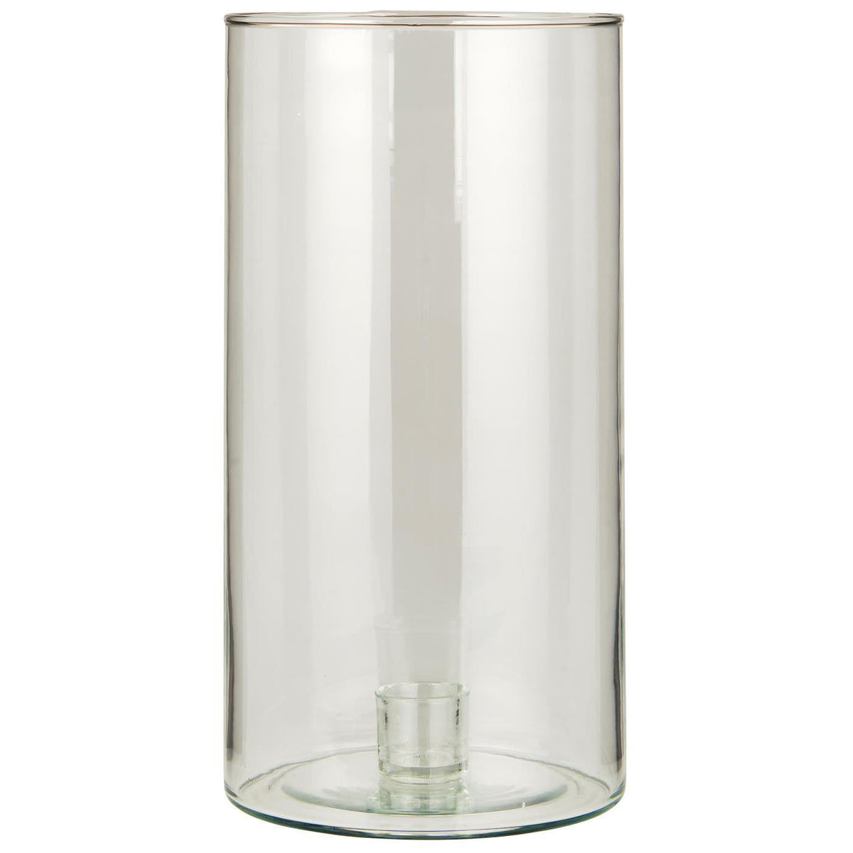 Portavela Vidrio para Vela Ø:2,2 cm H: 25 Ø: 13 cm