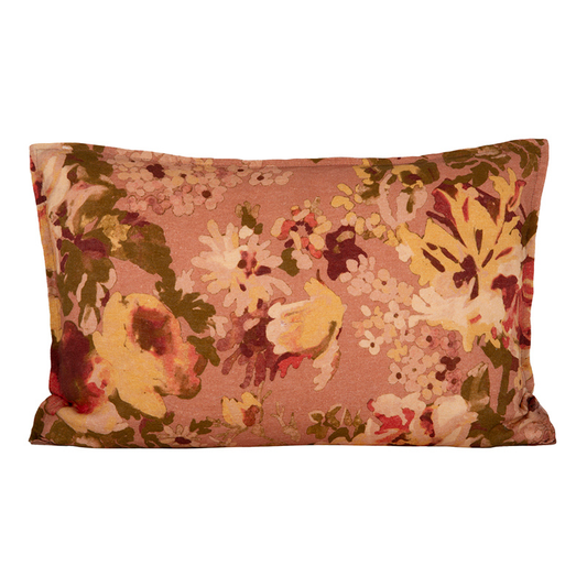 Funda Cojin Lino Bologne Mocaccino 40x60 cm