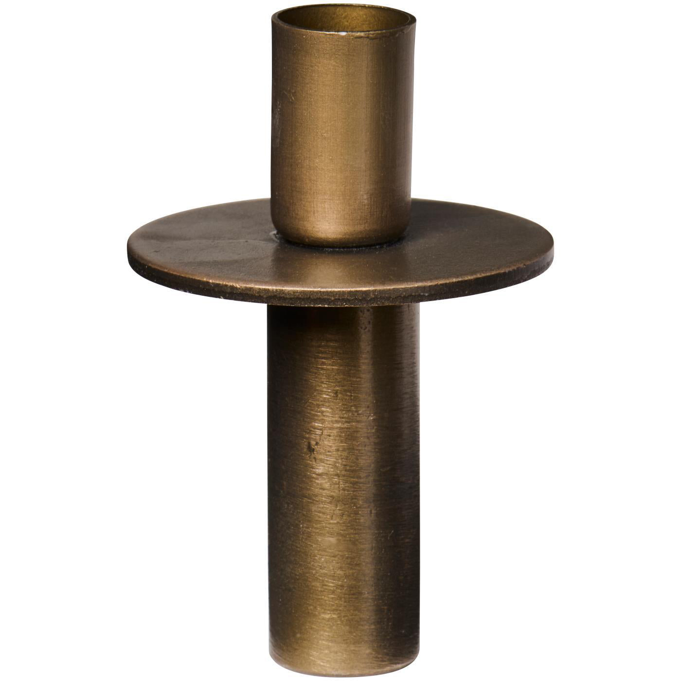 Portavela Metálico vela Taper para Botella, H: 6,7 Ø: 4,3 cm