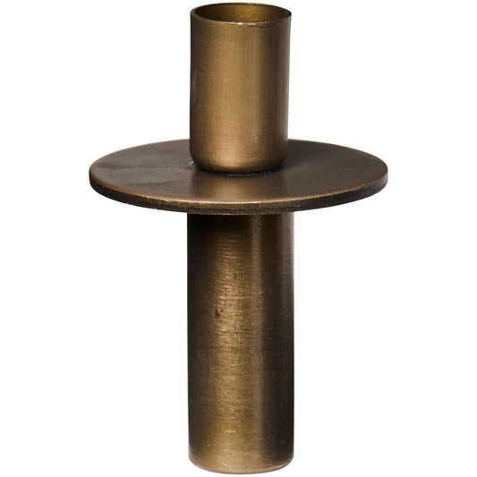 Portavela Metálico vela Taper para Botella, H: 6,7 Ø: 4,3 cm