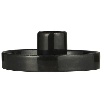 Portavela Porcelana Negro