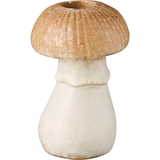 Candelabro Cerámica Mushroom f/2.2 cm H: 10,7 Ø: 7 cm