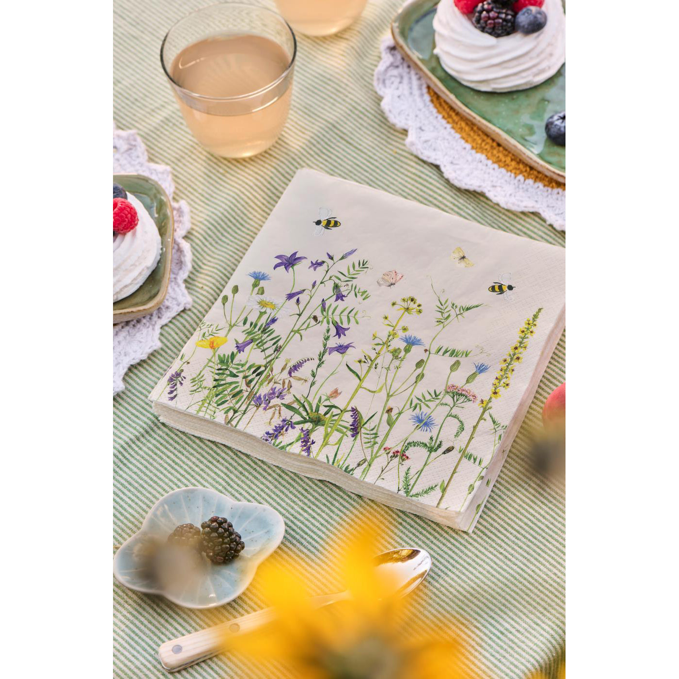 Servilletas con Diseño Summer Field 50 unidades de 20x20 cm