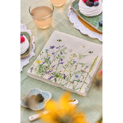 Servilletas con Diseño Summer Field 50 unidades de 20x20 cm