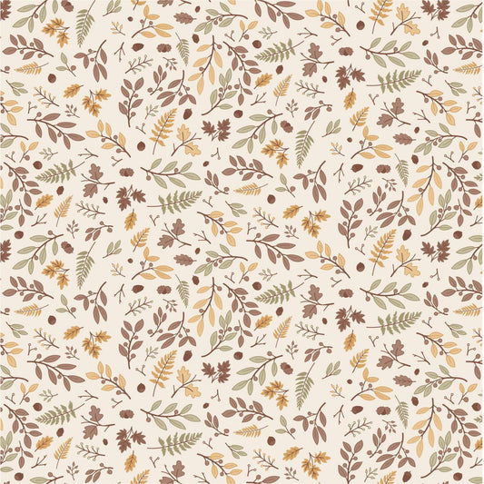 Servilletas Diseño Hojas Otoño 50 unidades de 20x20 cm