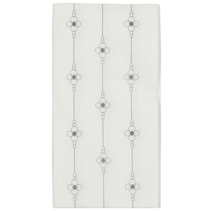 Servilletas con Diseño Flores Charbon 16 unidades de 10x20 cm