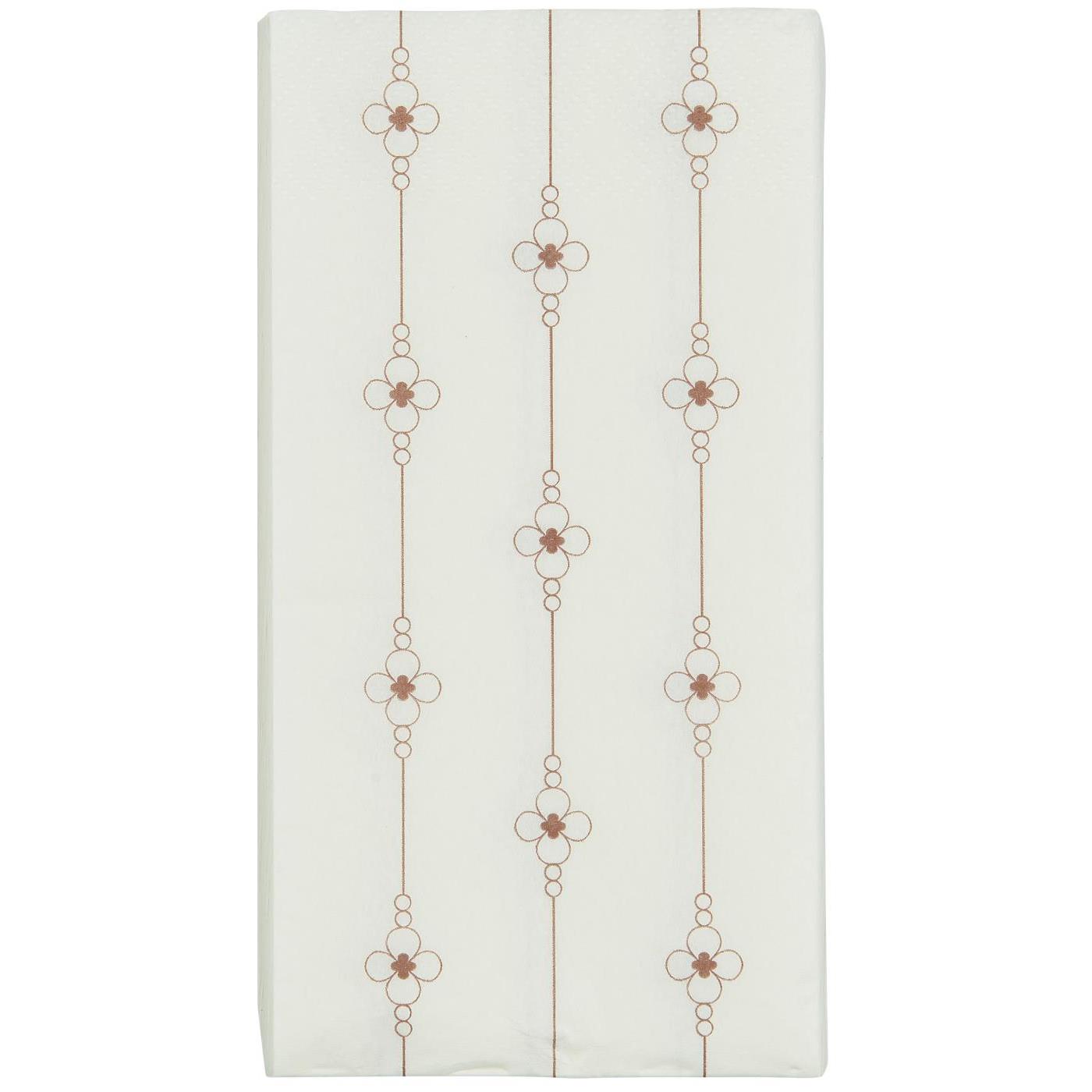 Servilletas con Diseño Flores Burned Rose 16 unidades de 10x20 cm