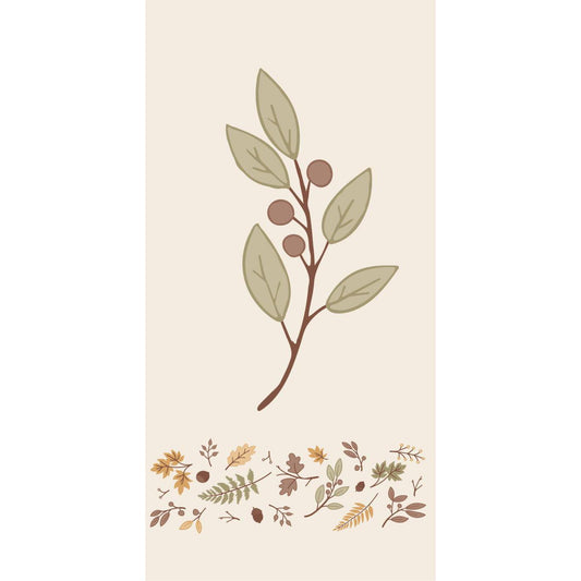 Servilletas Diseño Rama Olivo 16 unidades de 10x20 cm