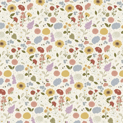 Servilletas con Diseño Flores 50 unidades de 20x20 cm