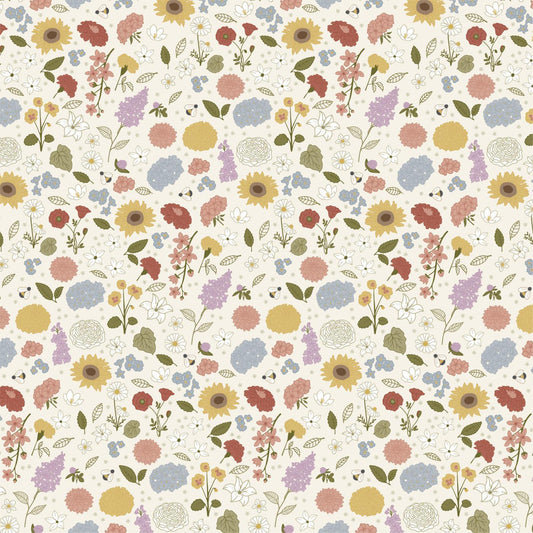 Servilletas con Diseño Flores 50 unidades de 20x20 cm