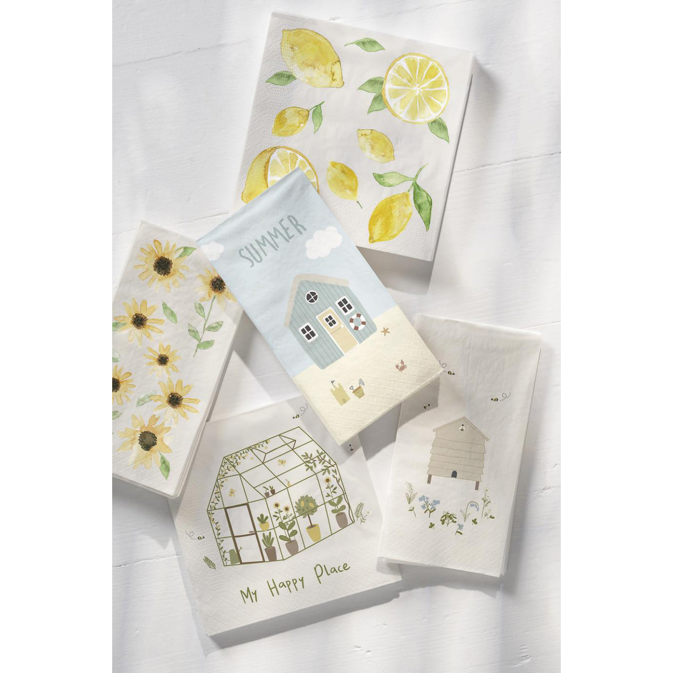 Servilletas con Diseño Cabaña 20 unidades de 16,5x16,5 cm