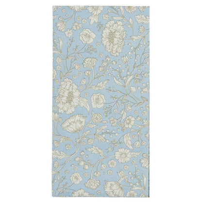 Servilletas con Diseño Flor Celeste Jardín Secreto 16 unidades de 10x20 cm