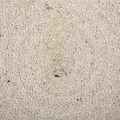 Alfombra Redonda Brika Blanc 2,2 de diámetro