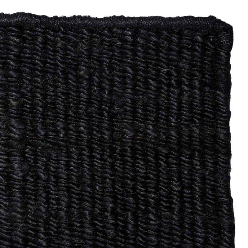 Alfombra Denver Cáñamo Noir 0,8x3,0 m