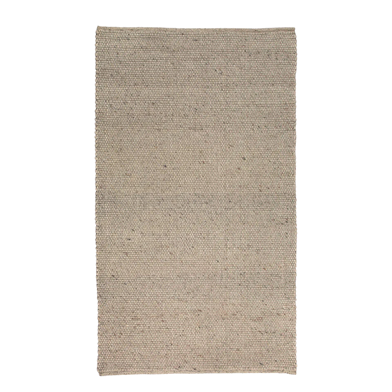 Alfombra Lana Visby Blanc Noir 0,8x1,4 m