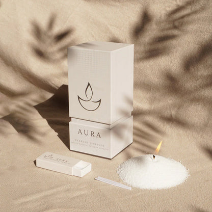 Vela Perlada Color Negro 500 gr