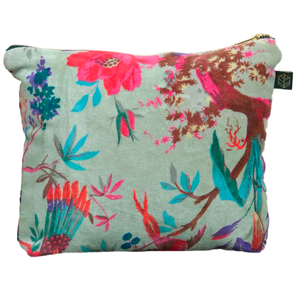 Estuche Velvet Birdy Celadon