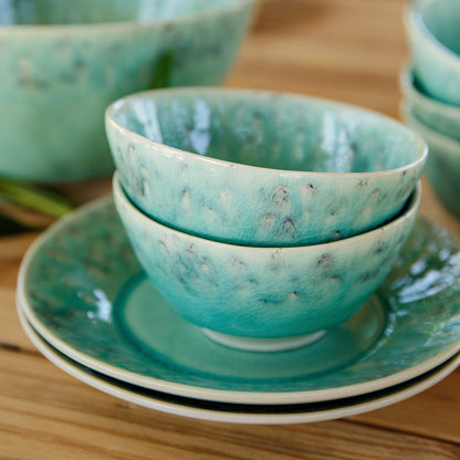 6 x Plato Aperitivo Madeira 16 cm Blue