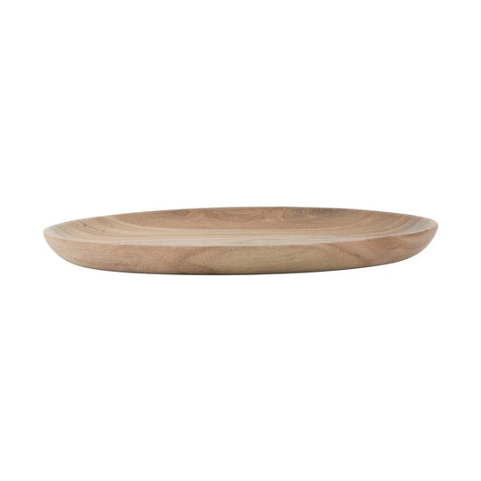 Base/Bandeja Madera Acacia Diame. 25 cm