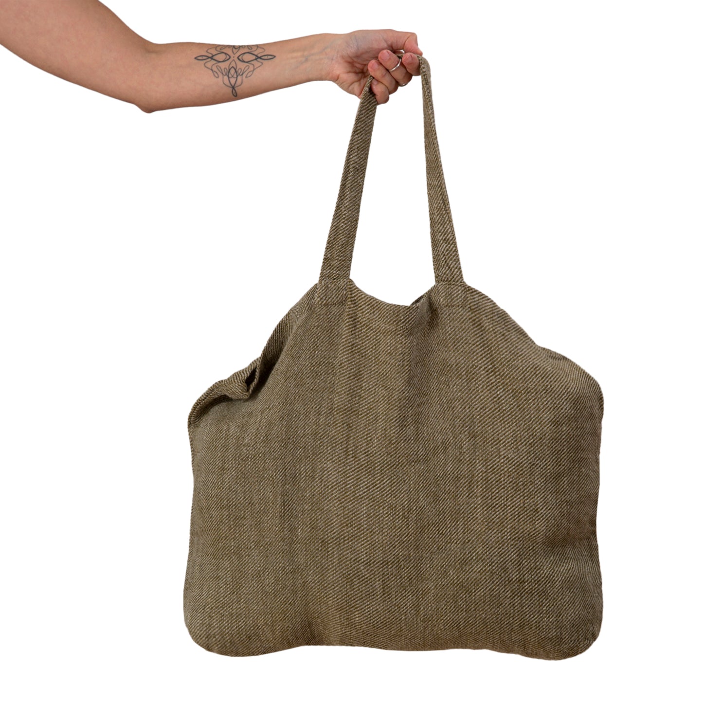 Bolso Lino Cuba Olive