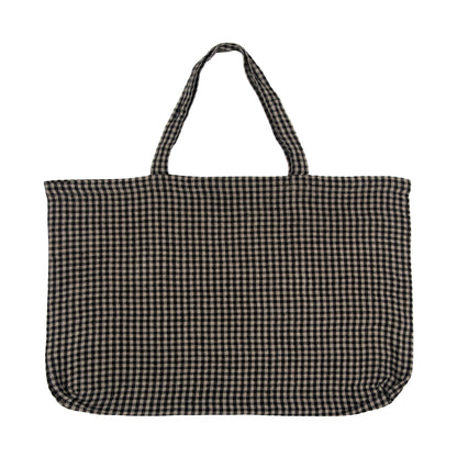 Bolso lino Piana II Charbon