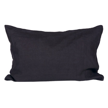 Funda Almohada Lino Charbon