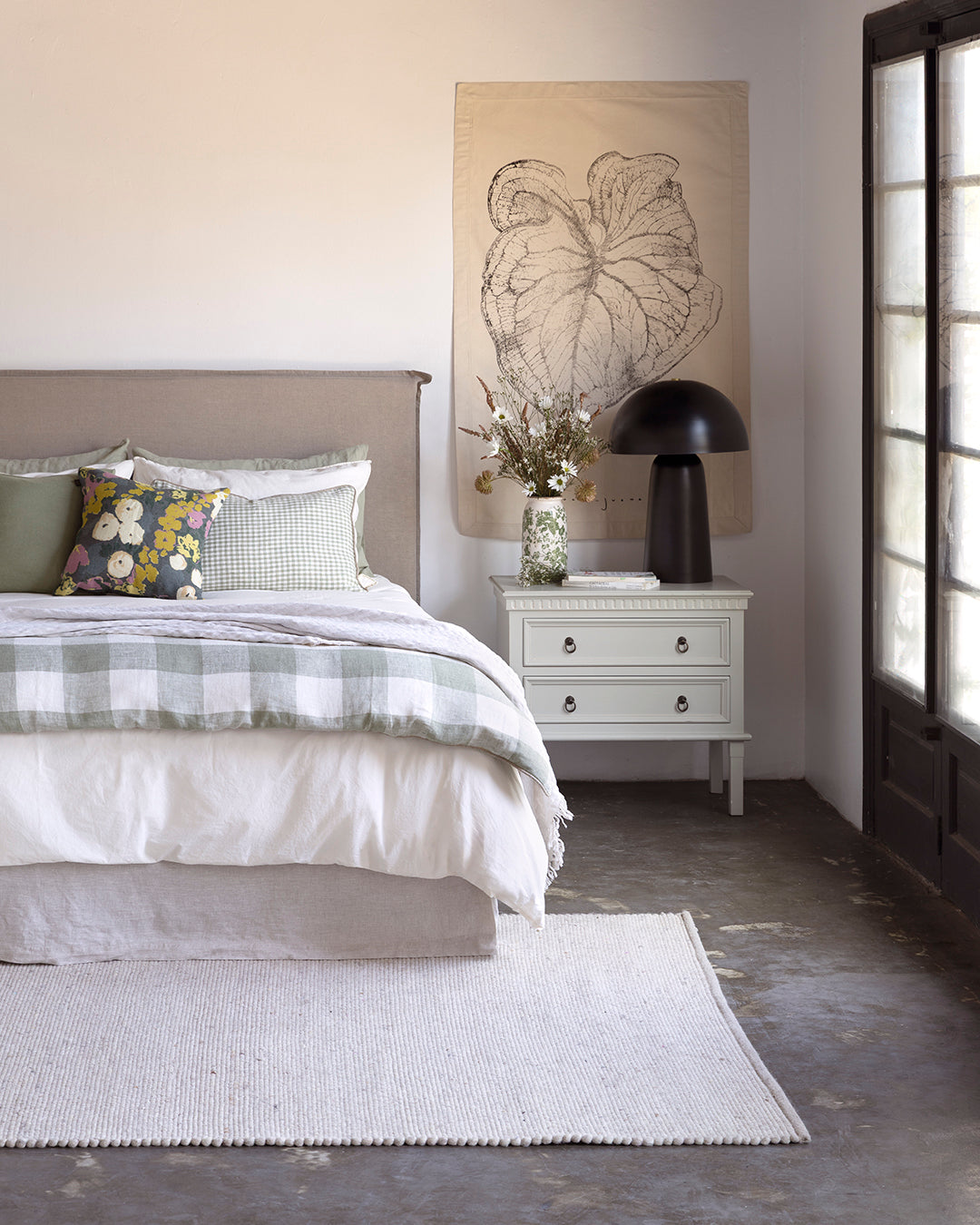 Funda Cojín Lino Piana Amande 40x60 cm