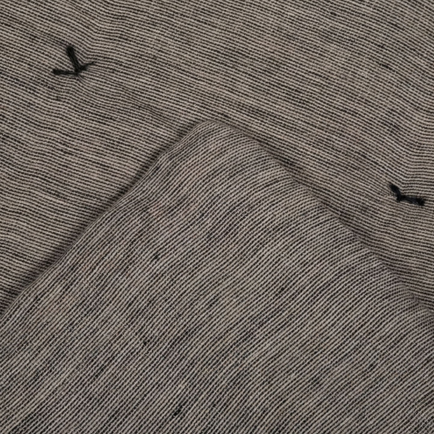 Piecera Lino Reims Negro/Natural