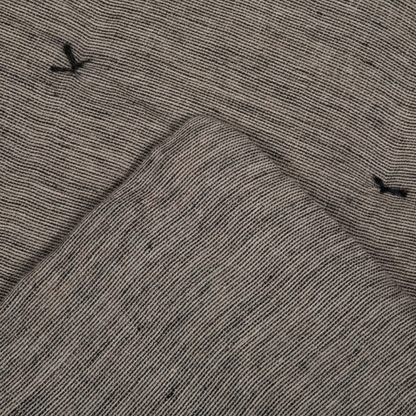 Piecera Lino Reims Negro/Natural