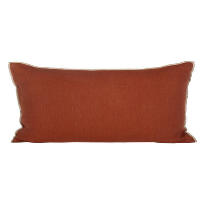 Funda Cojín Lino Chennai Brick 55x110 cm