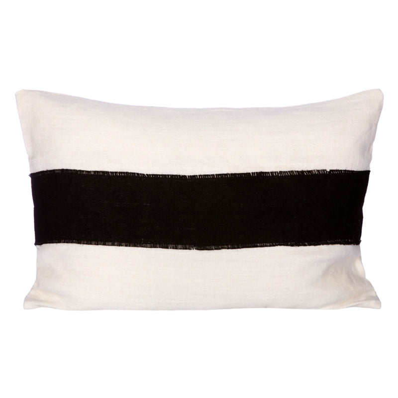 Funda Lino Goa Noir 40x60 cm