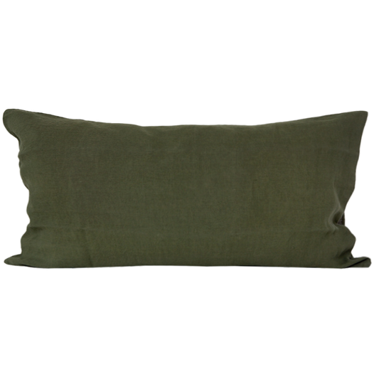 Funda Cojin Limy Kaki 55x110 cm