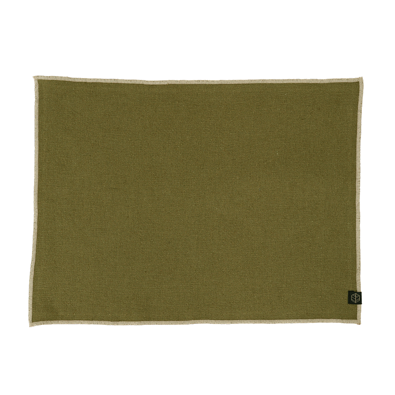 Set 6 Individuales Corte Olive