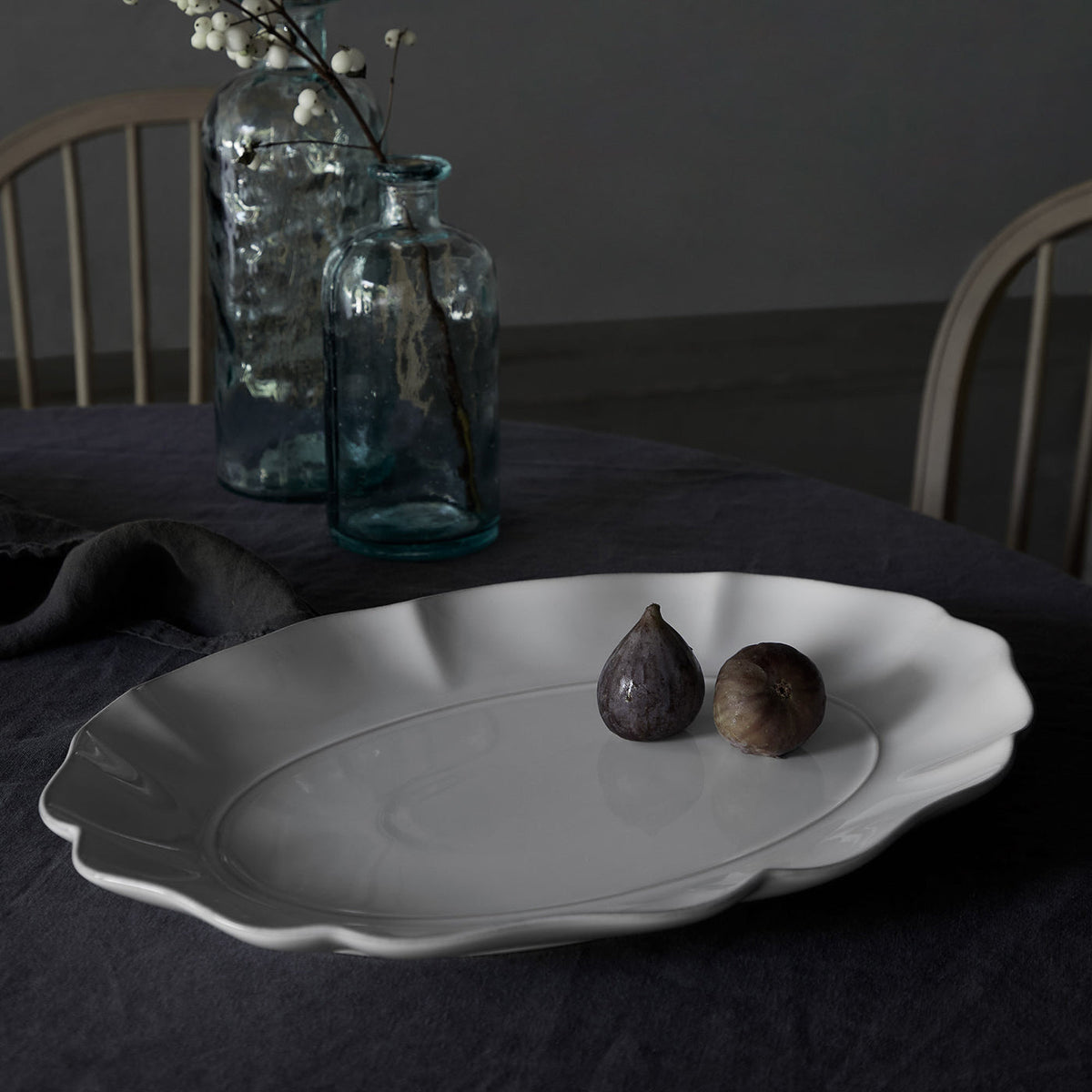 Plato Ovalado ROSA 40 cm