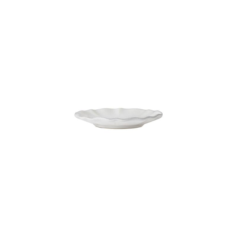 Plato Aperitivo Rosa 13 cm Blanco