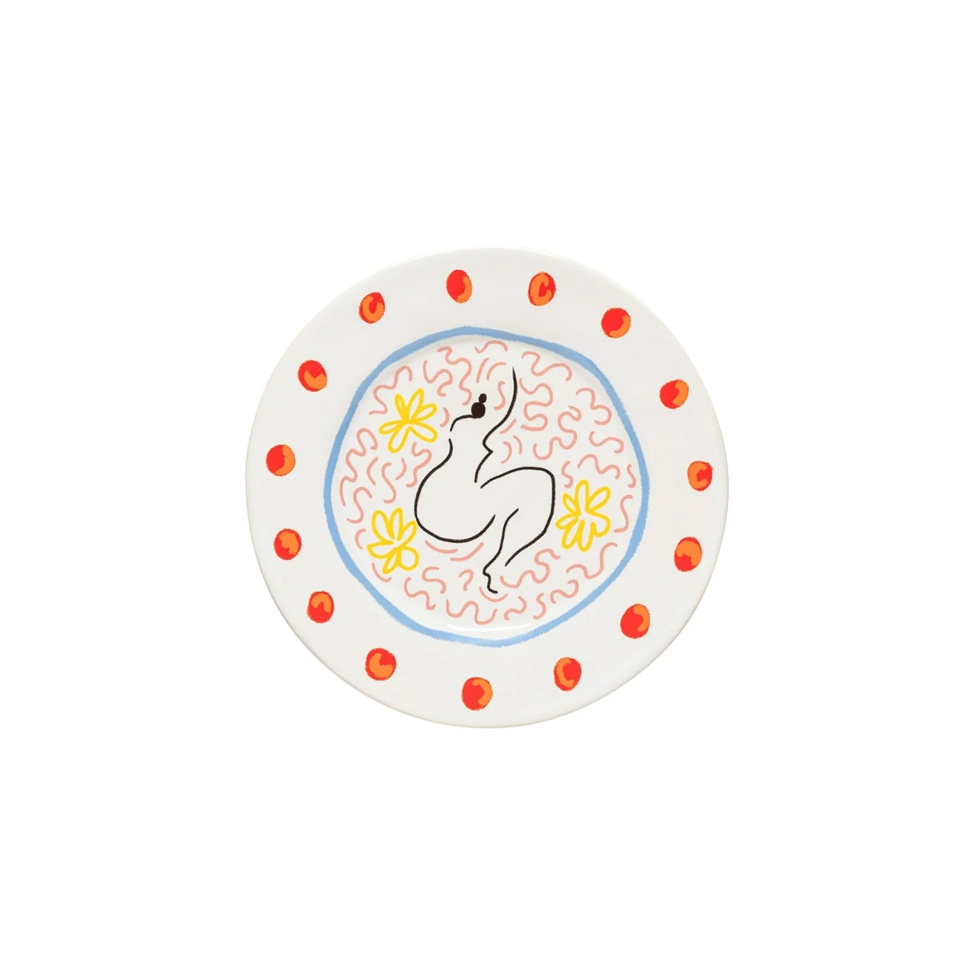 Salad/Dessert plate 22 cm, SUMMER BLISS, Lady