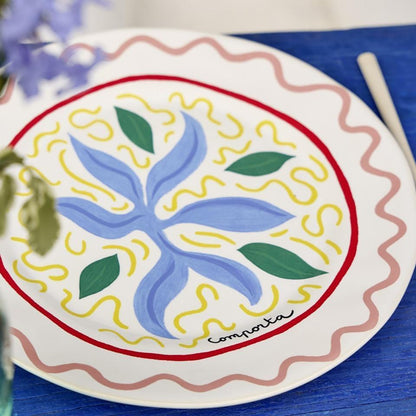 Dinner Plate 27 cm SUMMER BLISS, Seaweed