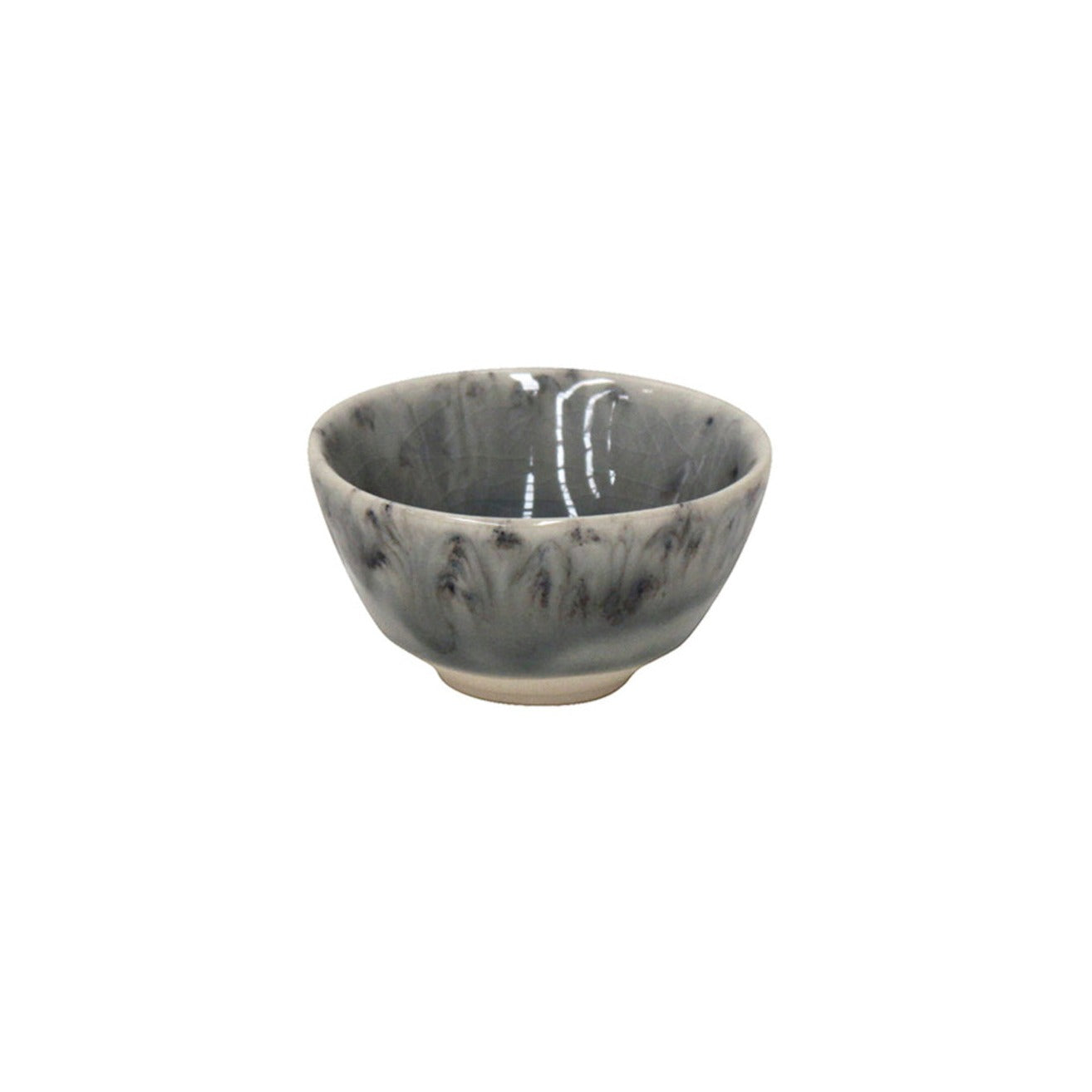 6 Bowls Fruta Madeira 12 cm Gris