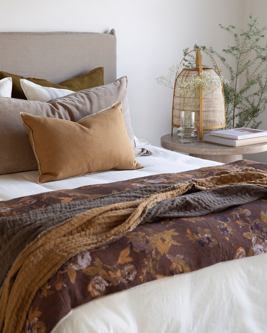 Funda Piecera Lino Oslo Gold 85x200 cm