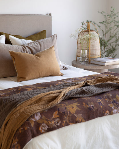 Funda Piecera Lino Oslo Gold 85x200 cm