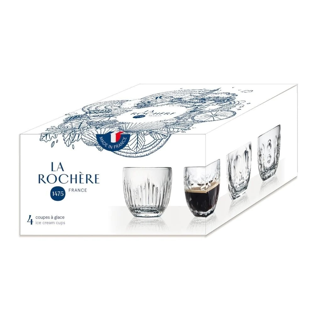 Set 4 vasos espresso Troquet